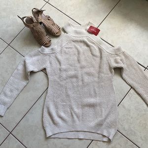 Cream Knit Guess Sweater